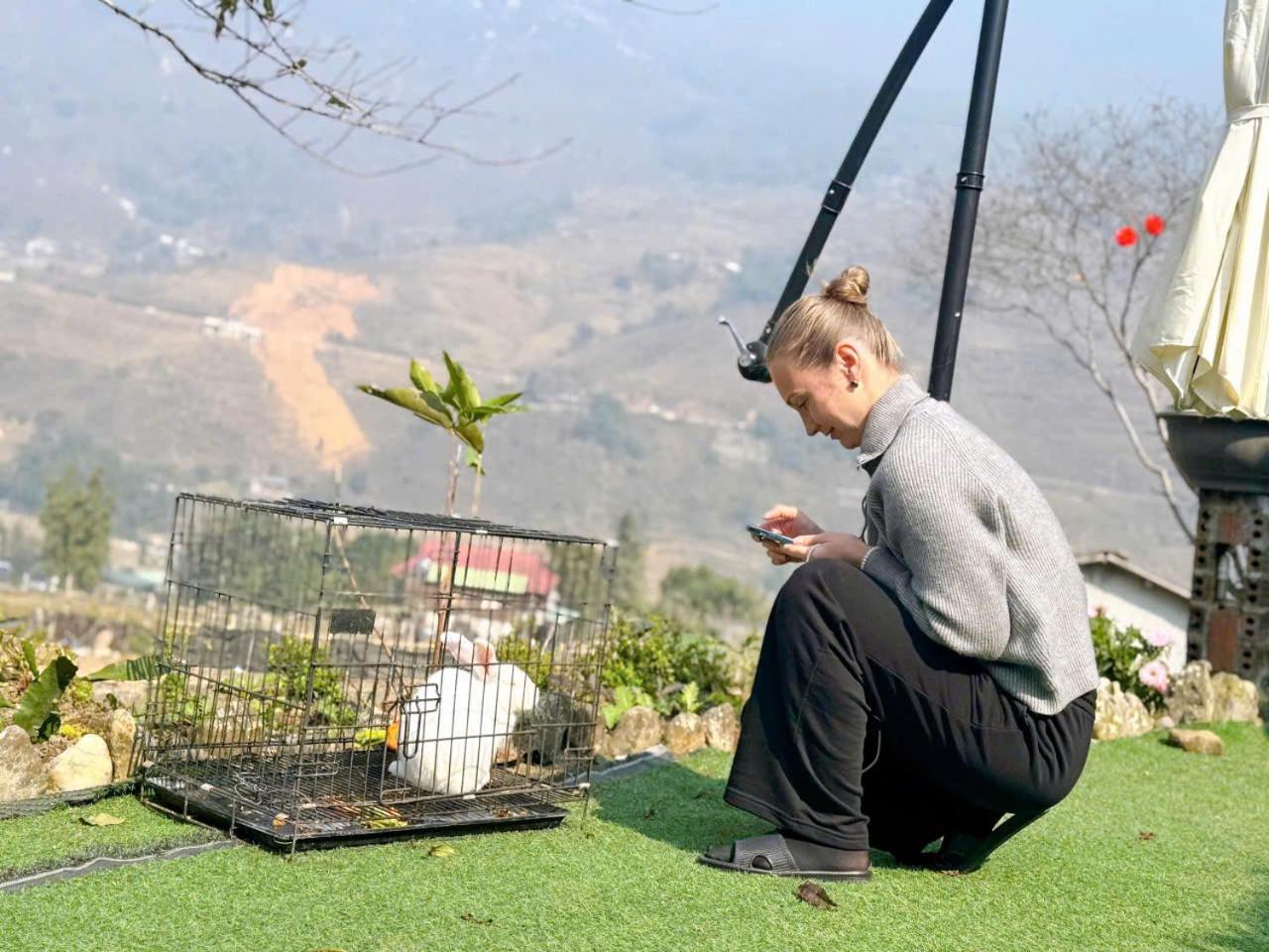 Sapa Eco Hugo住宿加早餐旅馆 外观 照片